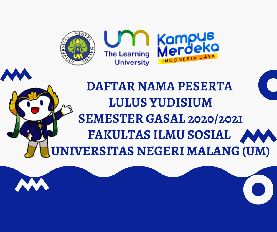 DAFTAR NAMA PESERTA LULUS YUDISIUM SEMESTER GASAL 2020/2021 FIS UM