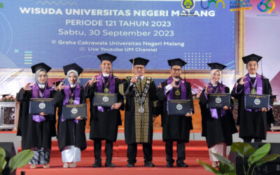 FOTO WISUDA KE 121 FAKULTAS ILMU SOSIAL UNIVERSITAS NEGERI MALANG TAHUN 2023