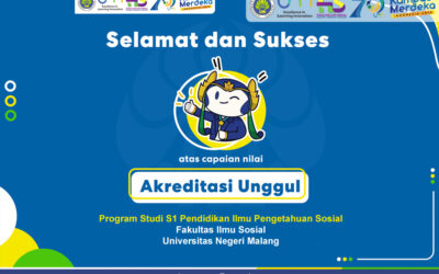 Selamat Kepada Program Studi S1 Pendidikan Ilmu Pengetahuan Sosial Atas Capaian Akreditasi Unggul