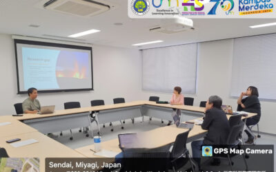 Menguatkan Kerjasama UM dengan Universitas di Jepang, Dosen FIS melakukan Research Exchange bidang kebencanaan di IRIDES, Tohoku University Jepang