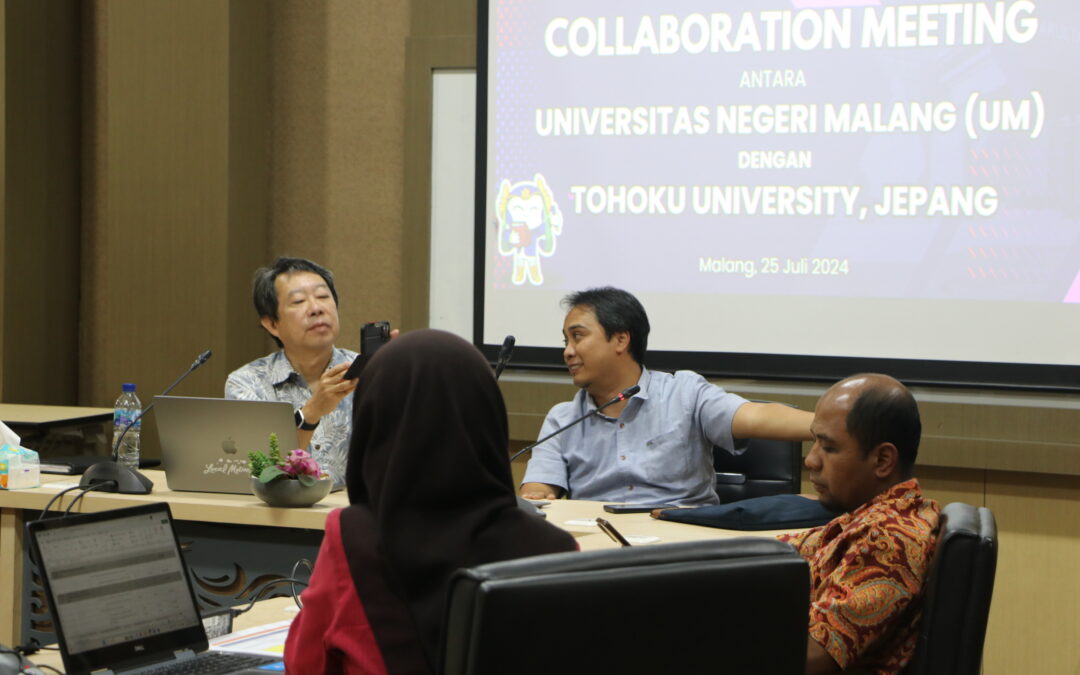 Collaboration Meeting antara Universitas Negeri Malang (UM) dengan Tohoku University, Jepang