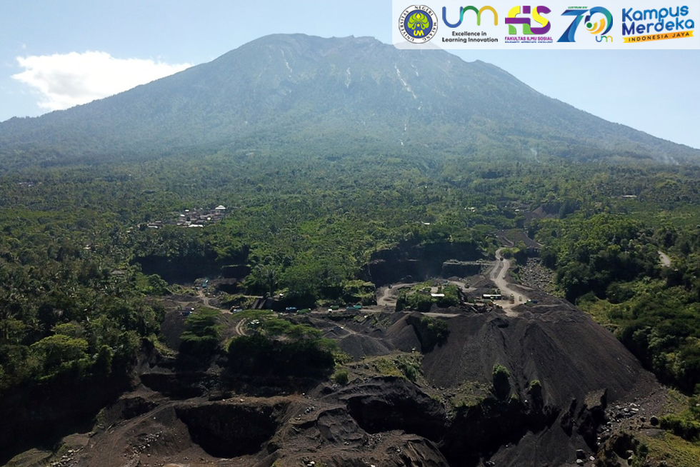 Analisis Perubahan morfologi Akibat Pertambangan Berbasis Teknologi Unmanned Aerial Vehicle (UAV) di Wilayah Sekitar Gunung Agung