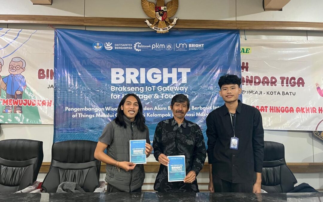 Tim PKM Bright Asal FIS UM Kembangkan Inovasi IoT untuk Wisata Brakseng