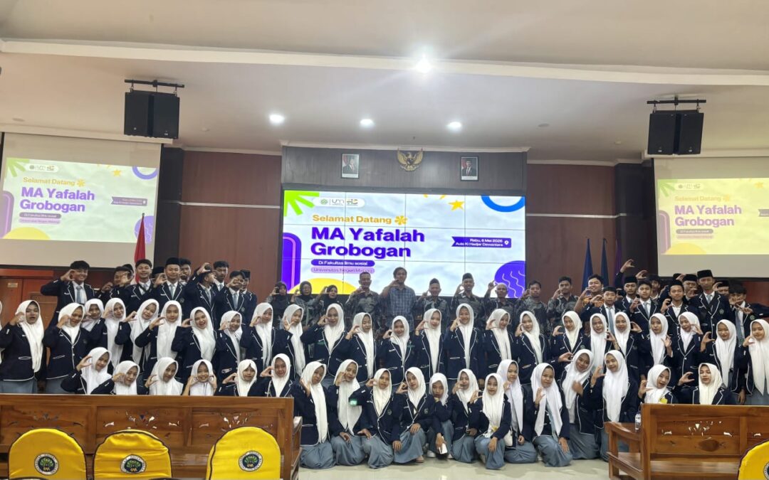 Penuh Antusiasme, MA Yafalah Grobogan Kunjungi Fakultas Ilmu Sosial UM