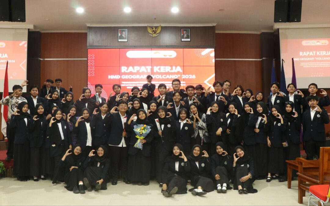 HMD Geografi “VOLCANO” Gelar Rapat Kerja 2026: Susun Program Kerja untuk Satu Tahun Kepengurusan